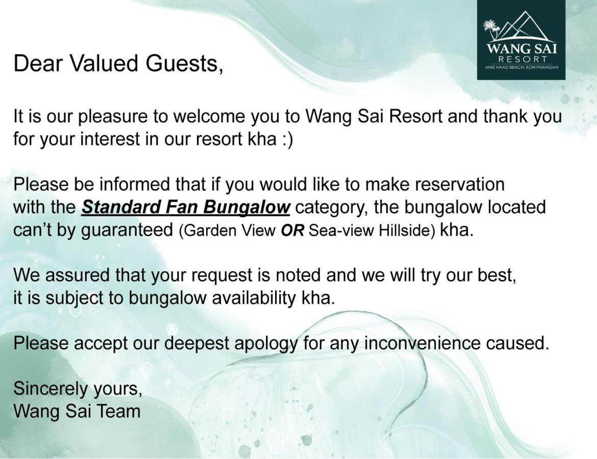 Wang Sai Resort - Sha Plus Mae Haad Værelse billede